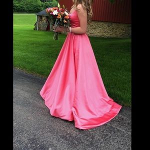 Coral Prom Dress